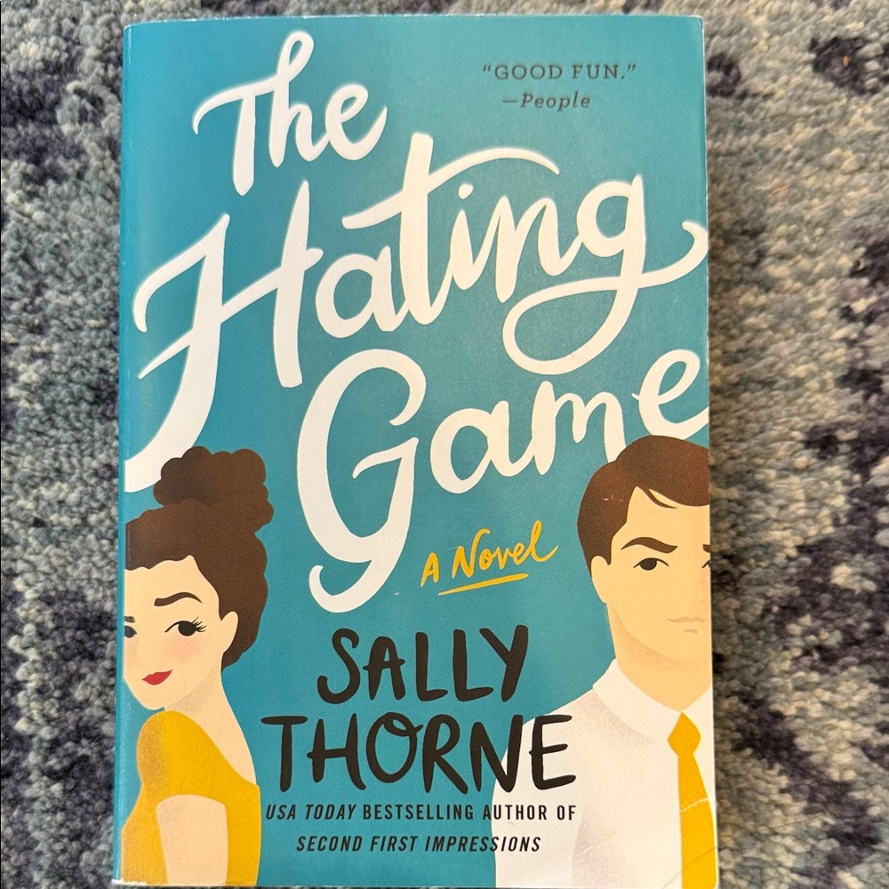 The Hating Game by - Blue Cover